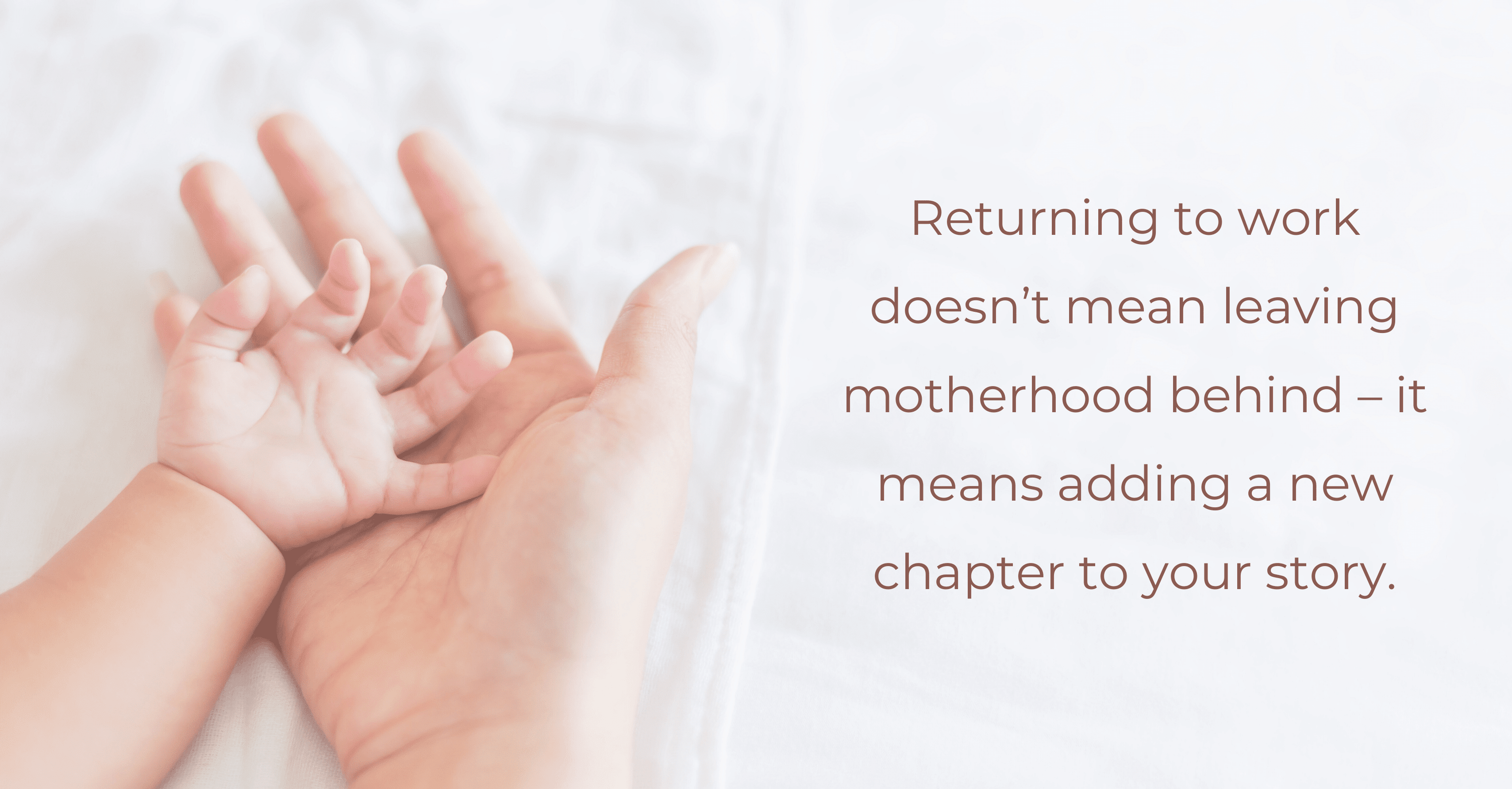 Going Back to Work After Maternity Leave