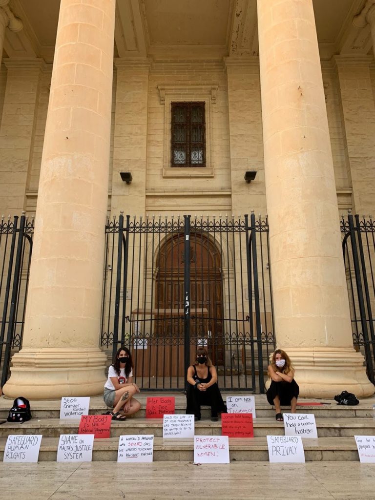 pro-choice activists malta