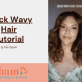 quick wavy hair tutorial