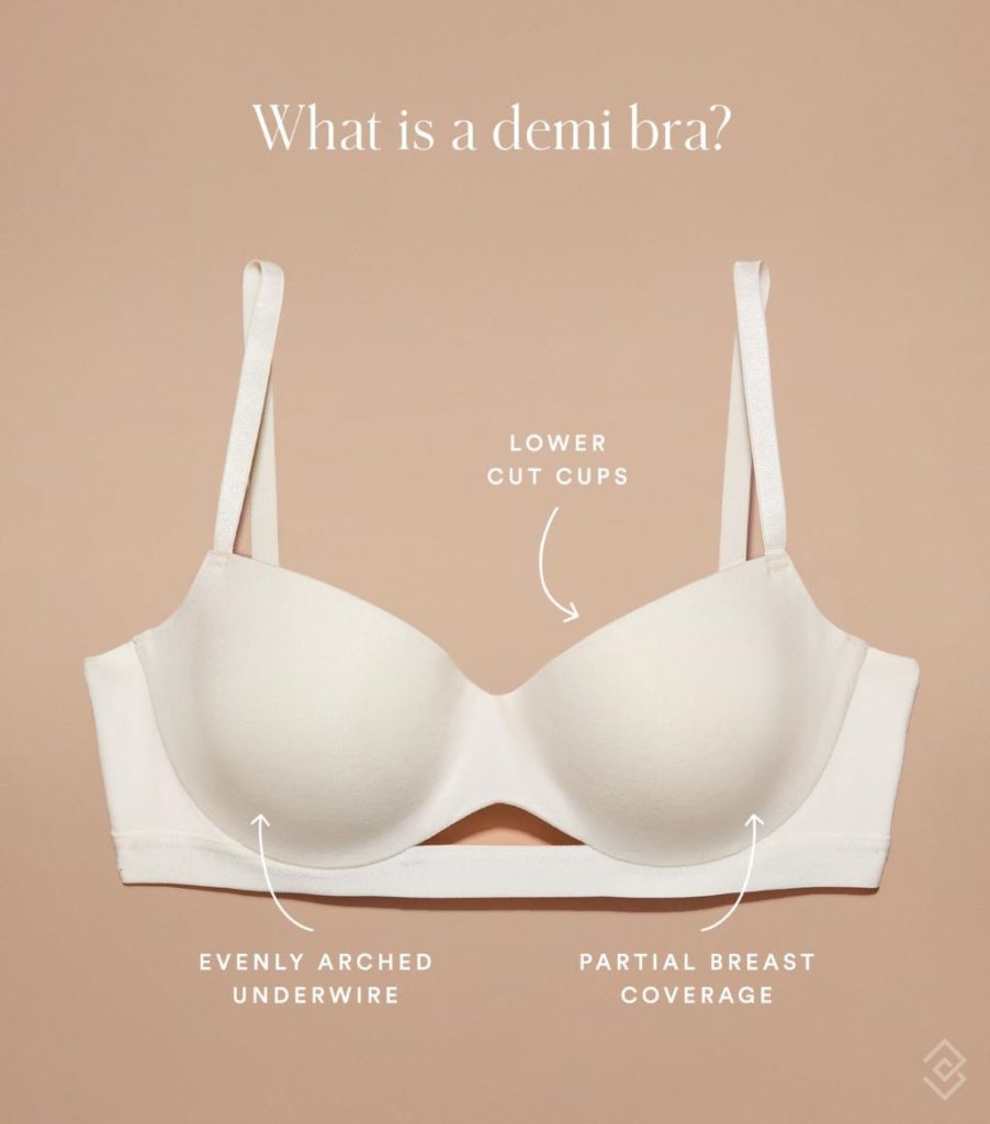 different kinds of bras