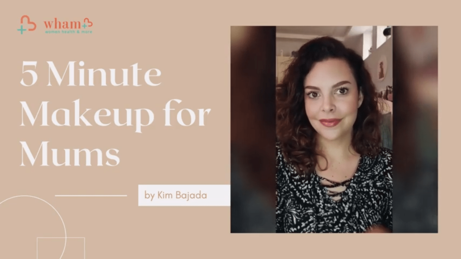 5 minute makeup for mums