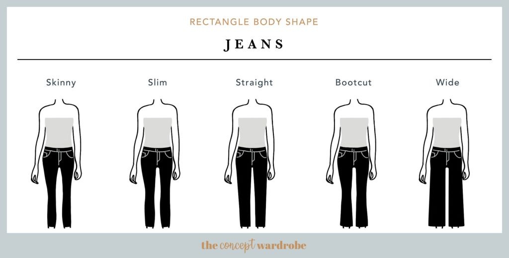 8 body shape – Jeans / Trousers – 7 Body shapes